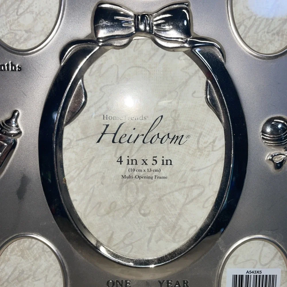 Baby's First Year Photo Frame Home Trends Heirloom‎